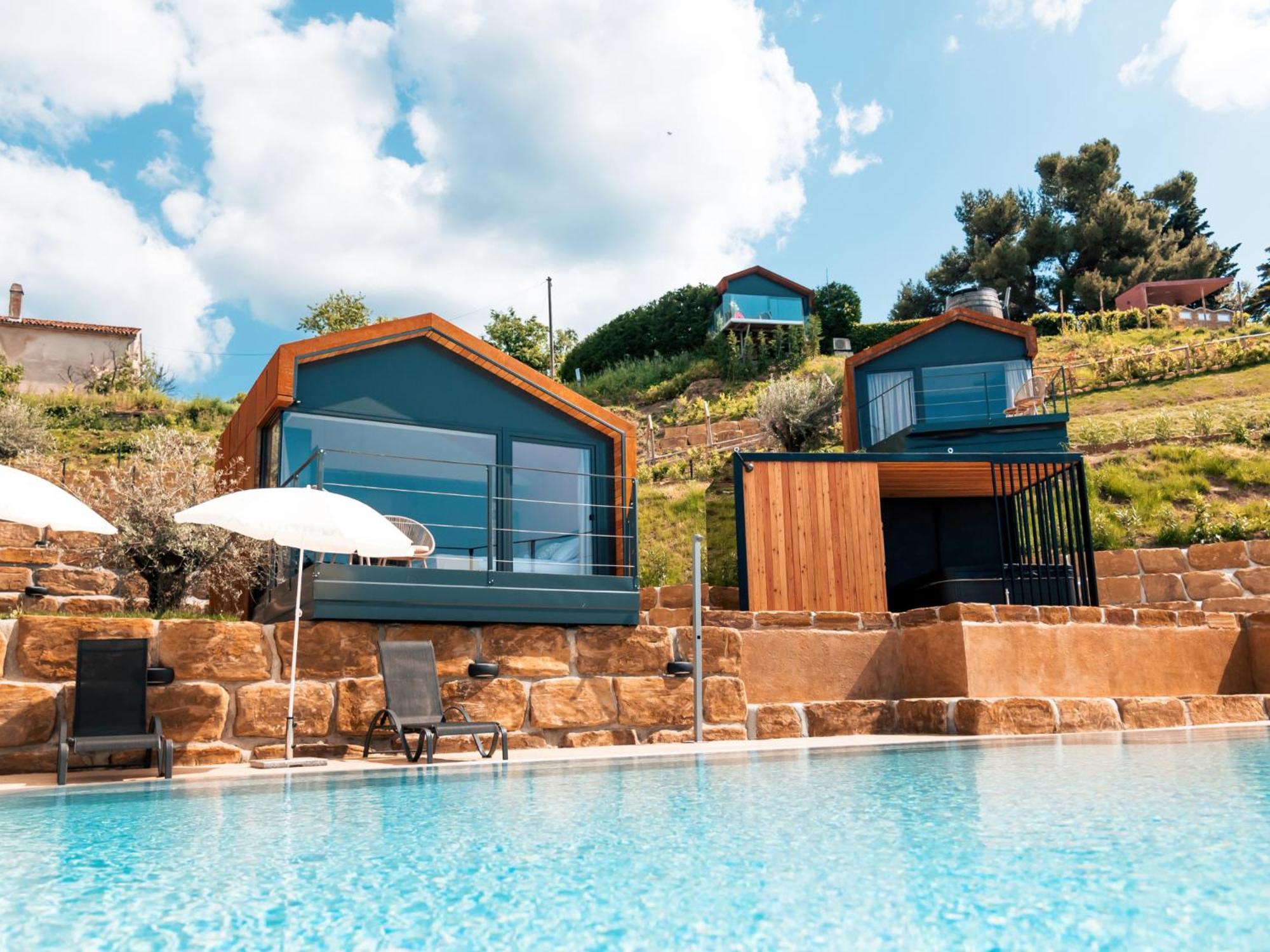 Wine Paradise - Glamping Resort Marezige Extérieur photo