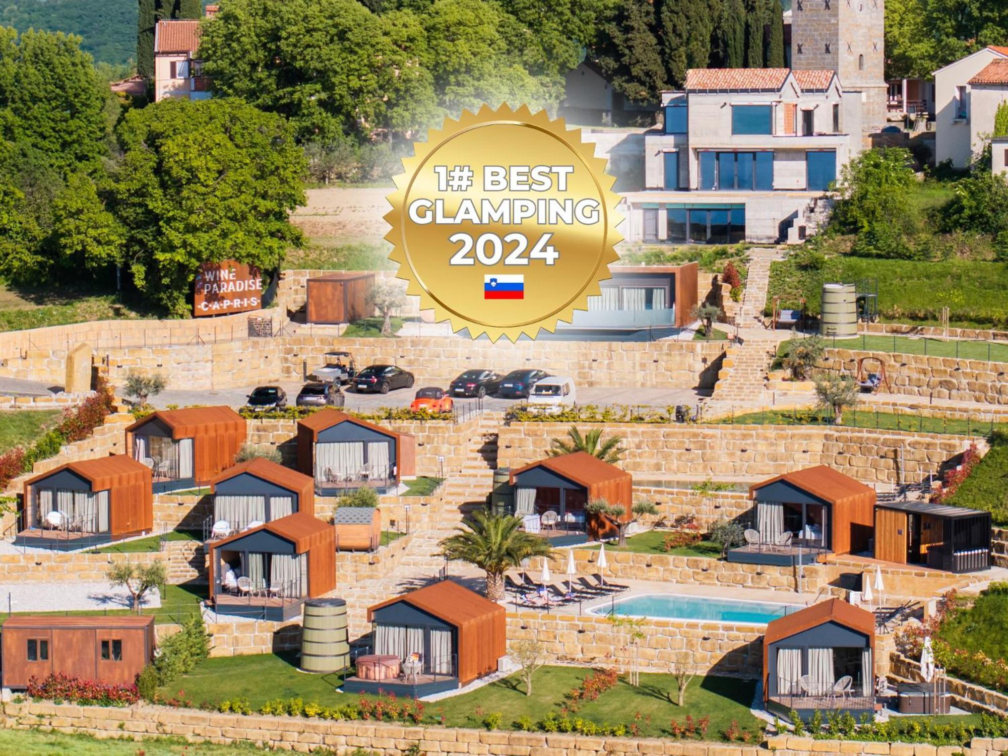 Wine Paradise - Glamping Resort Marezige Extérieur photo